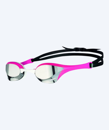 Arena Elite Schwimmbrillen - Cobra Ultra SWIPE Mirror - Hellrosa/Silber