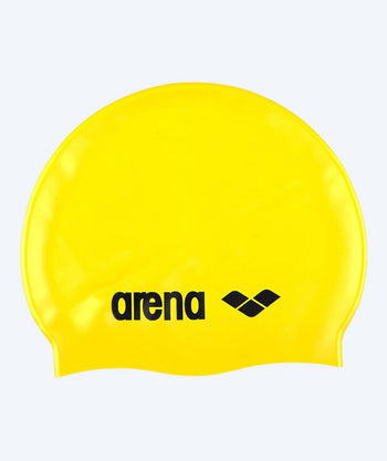 Arena Badekappe - Classic Silicone - Gelb/Schwarz