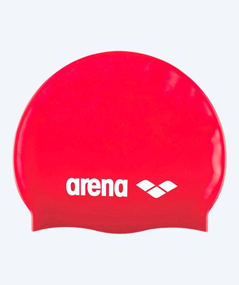 Arena Badekappe - Classic Silicone - Rot