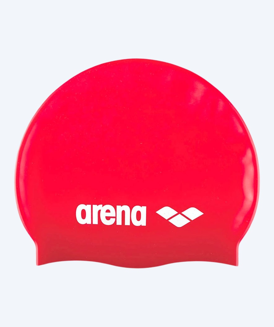 Arena Badekappe - Classic Silicone - Rot