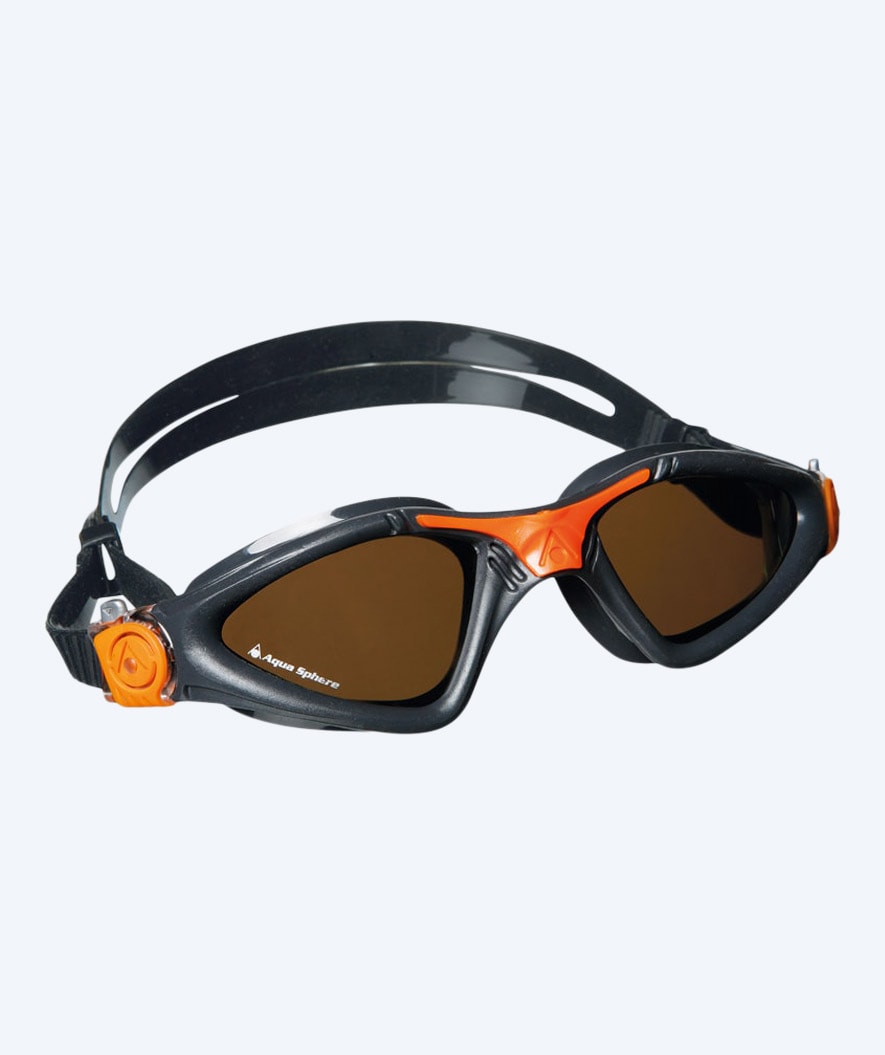 Aquasphere Taucherbrille für Hobbytaucher - Kayenne Polarized - Orange