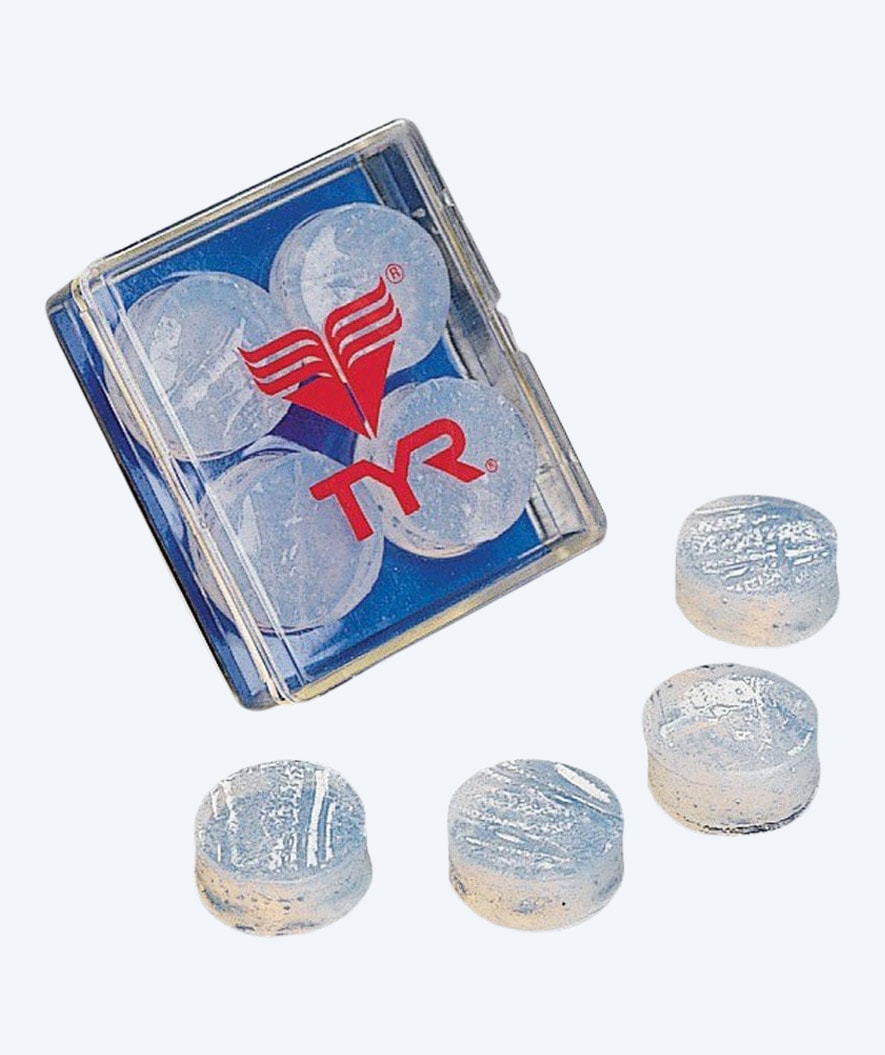 TYR Ohrstöpsel - Soft Moldable 4 Stk.- Klar