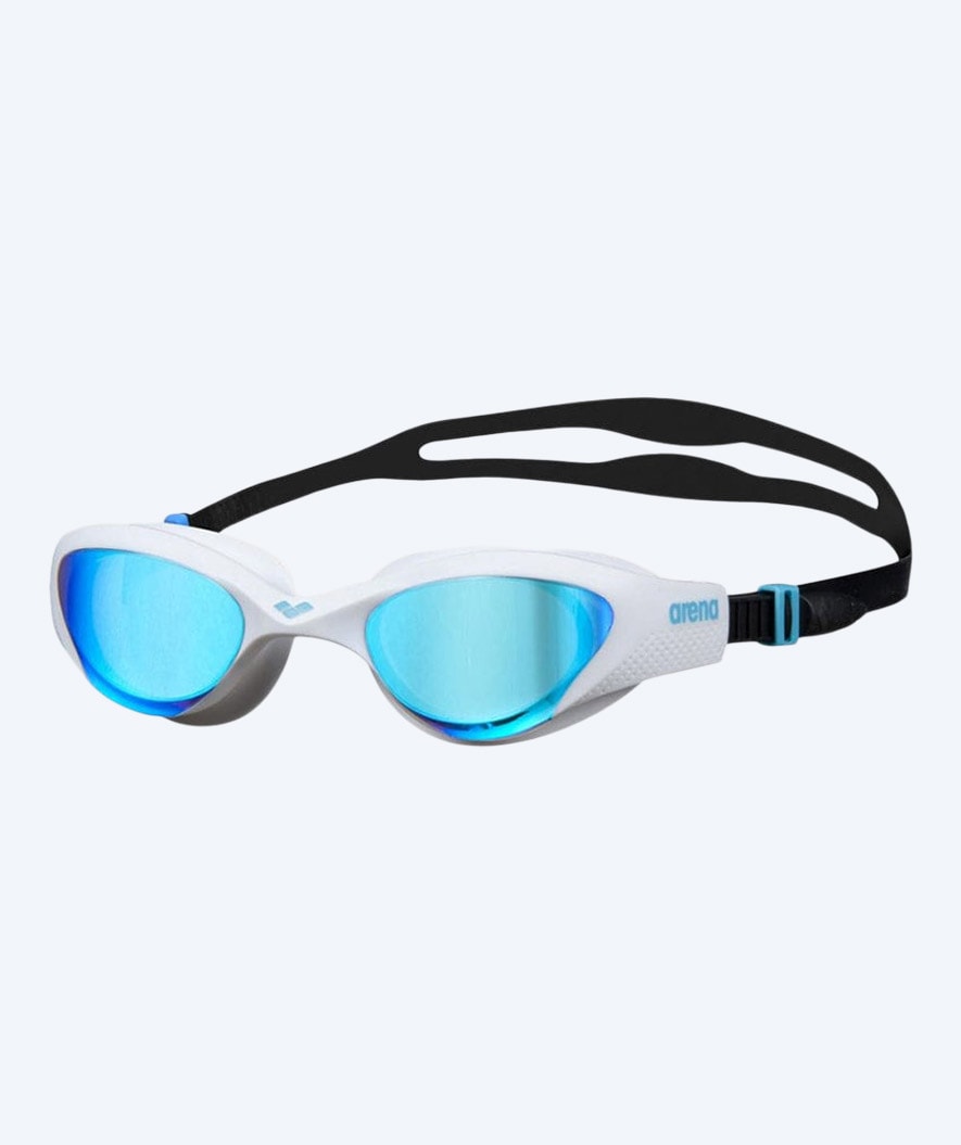 Arena Schwimmbrille für Freizeitschwimmer - The One Mirror - Blau/Weiß