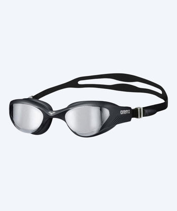 Arena Schwimmbrille für Freizeitschwimmer - The One Mirror - Silber/Schwarz