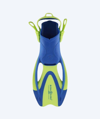 Aqualung Taucherflossen für Kinder/Junioren - Zinger - Grün/Blau
