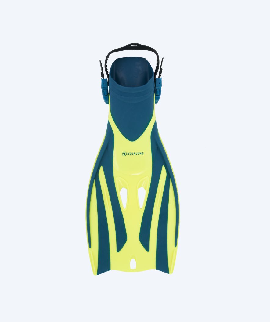 Aqualung Taucherflossen für Erwachsene - Fizz - Blau/Gelb