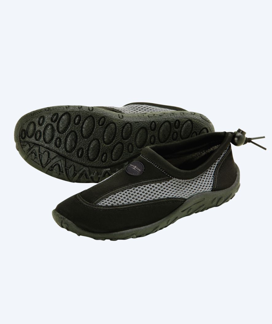 Aqualung Schwimmschuhe für Kinder - Cancun - Schwarz/Silber