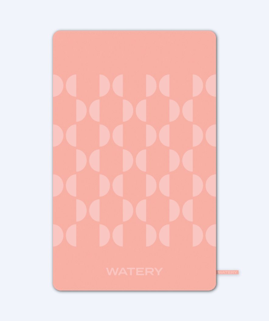 Watery Mikrofaser Badetuch (175 x 110 cm) - Rafferty - Blurish Rosa