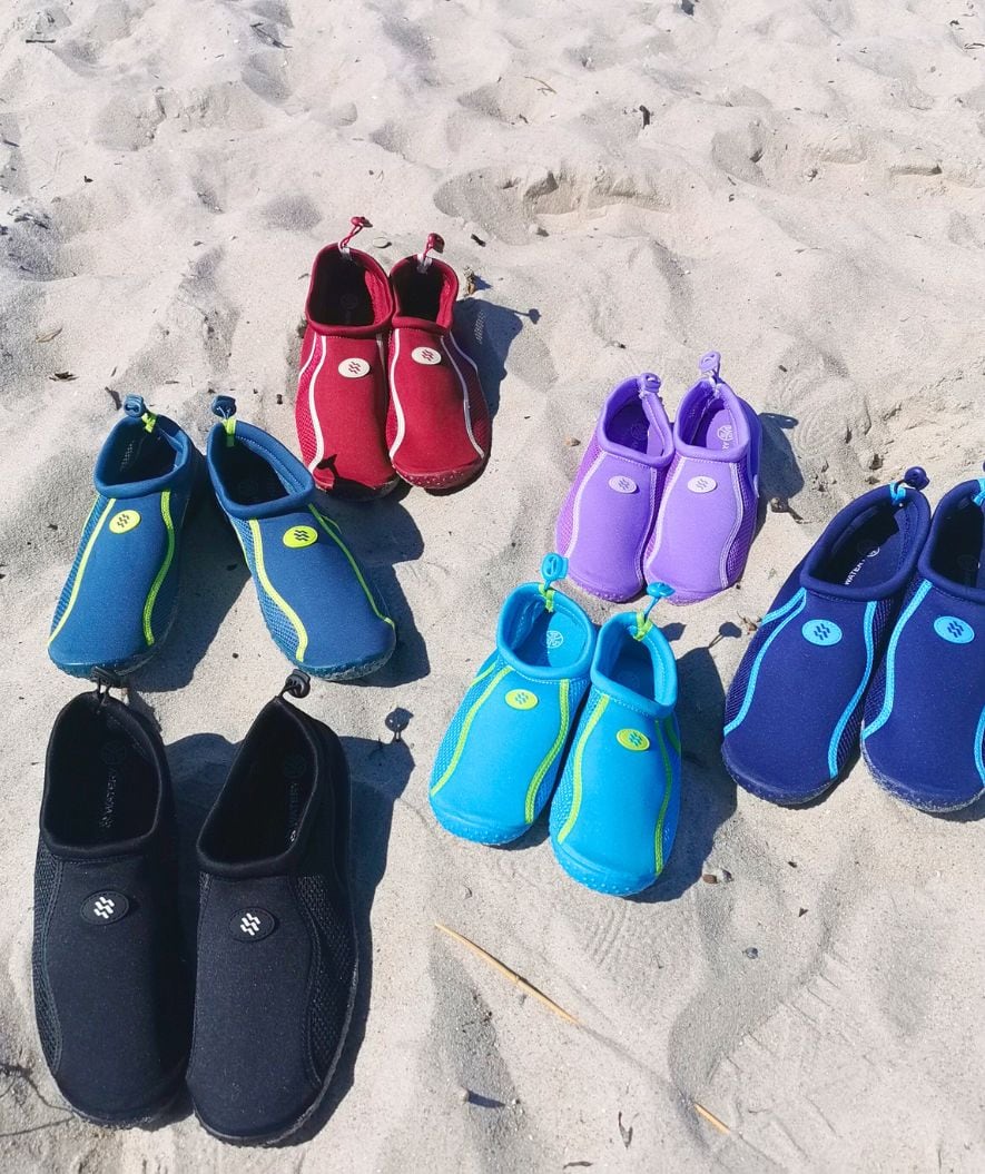 Watery Schwimmschuhe für Kinder - Spinner - Rot