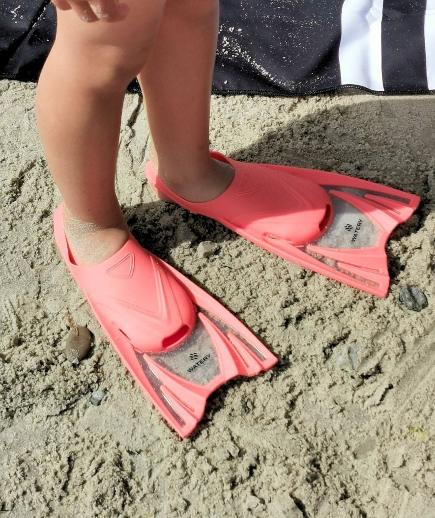 Watery Schwimmflossen für Kinder (25-34) - Bimasha - Hellrosa