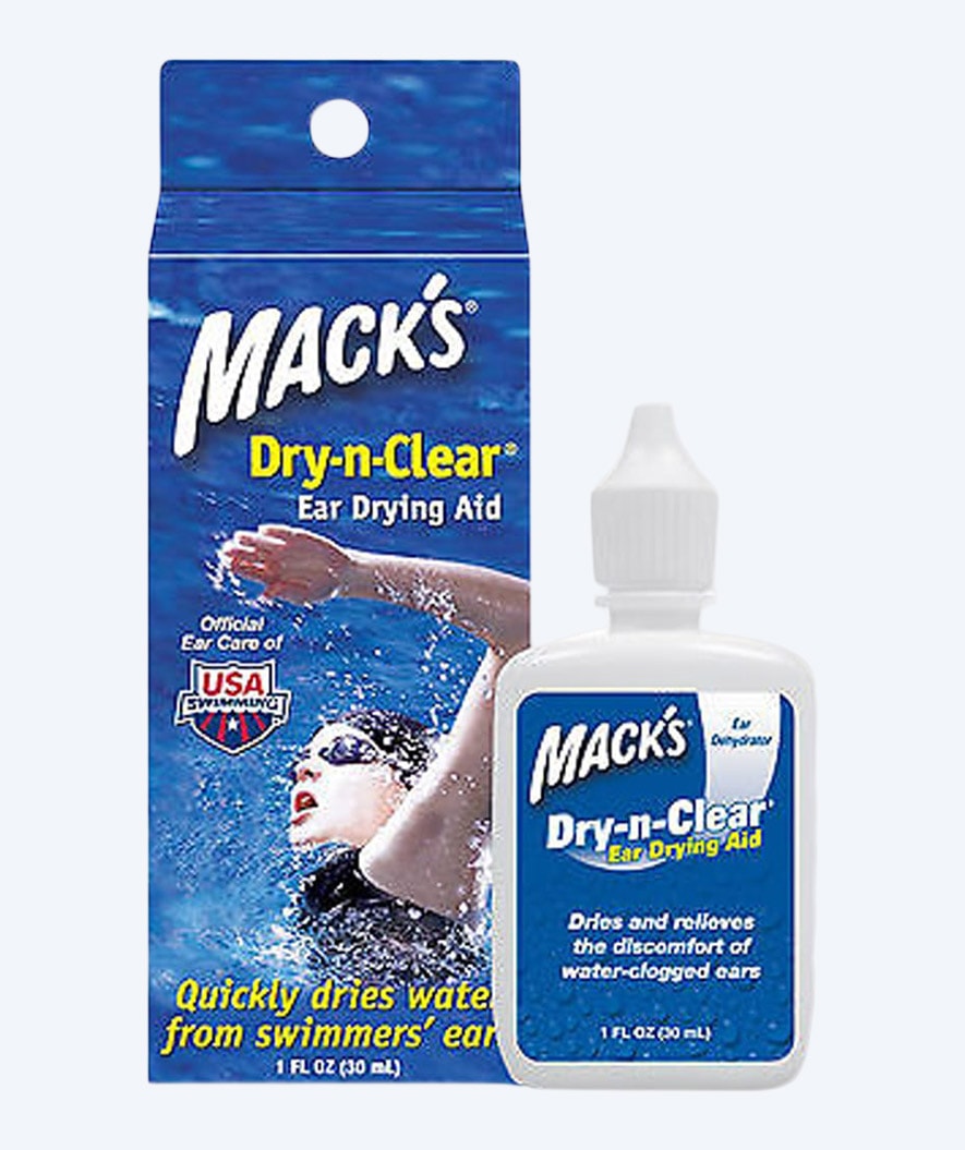 Mack´s Ohrentrockner Set gegen Wasser im Ohr - Dry-n-clear