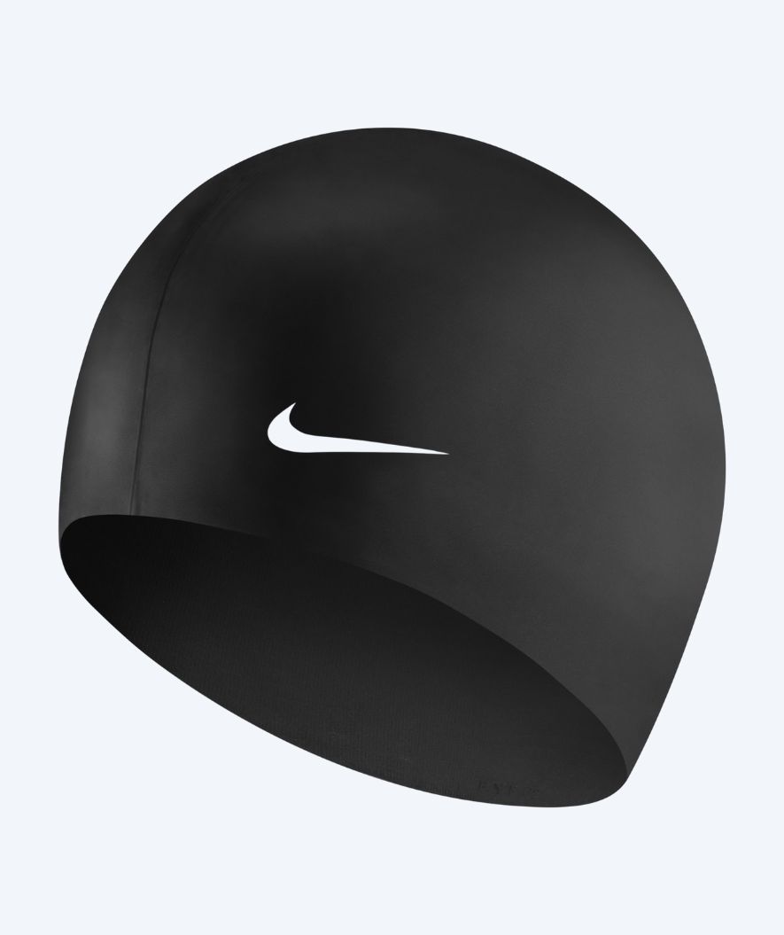 Nike Badekappe für Junioren (6-16) - Solid - Schwarz