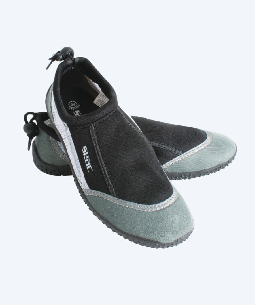 SEAC Schwimmschuhe für Kinder - Reef - Schwarz/Grau