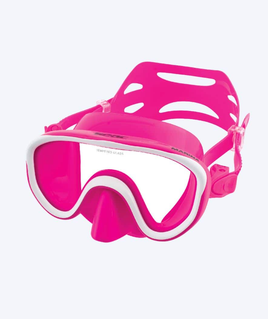 SEAC Tauchmaske für Kinder (3-6) - Marina - Rosa/Weiß
