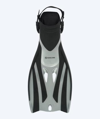 Aqualung Taucherflossen für Erwachsene - Fizz - Schwarz/Silber