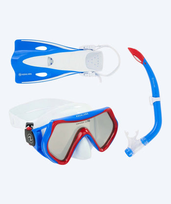 Aqualung Schnorchelset für Kinder - Hero - Weiß/Blau