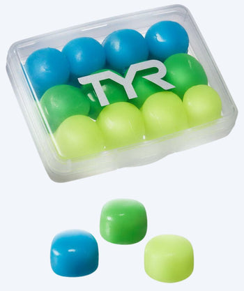 TYR Ohrstöpsel für Kinder - 12 Stk. (Mehrfarbig)