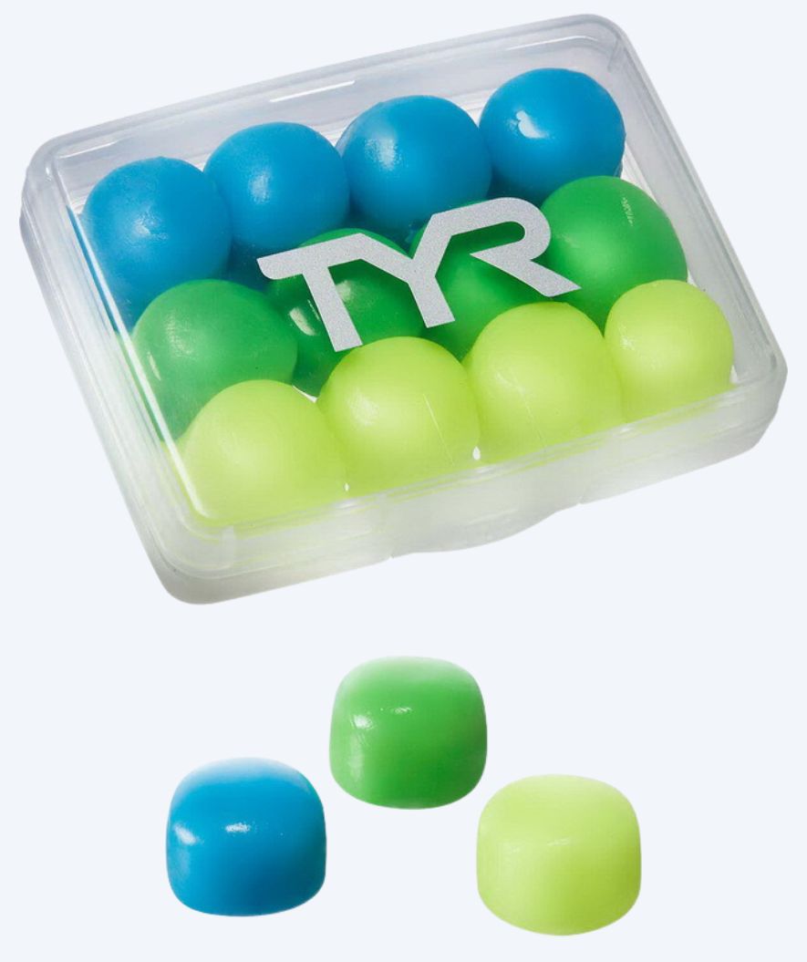 TYR Ohrstöpsel für Kinder - 12 Stk. (Mehrfarbig)