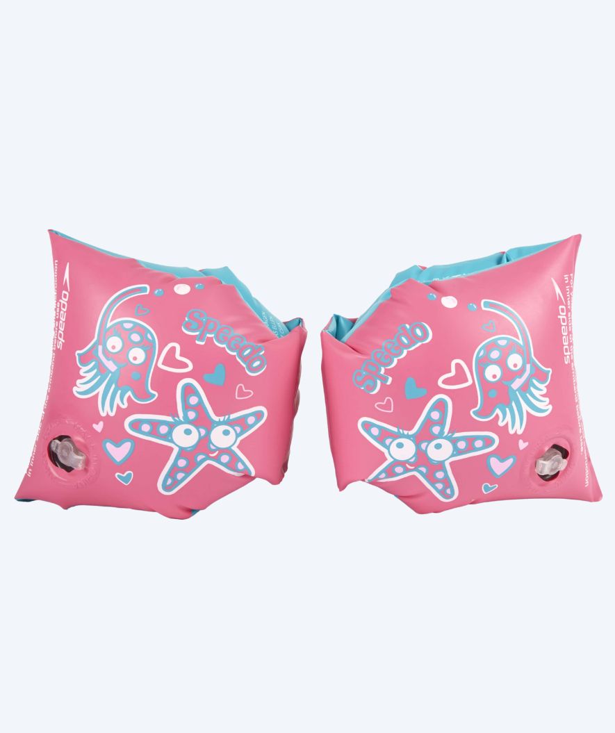 Speedo Schwimmflügel für Kinder (2-6) - Sea Squad - Rosa/Blau