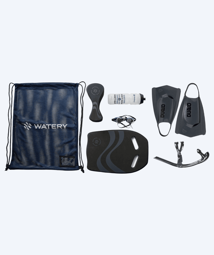 Watery Netzbeutel zum Schwimmen - Simple Mesh - Donkerblau