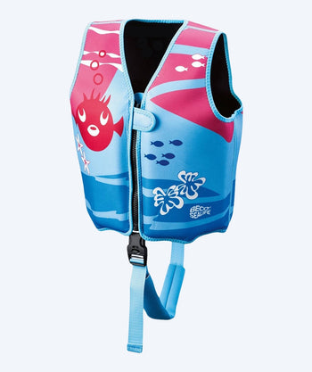 Beco Schwimmweste für Kinder (1-6) - Sealife - Hellblau/Hellrosa