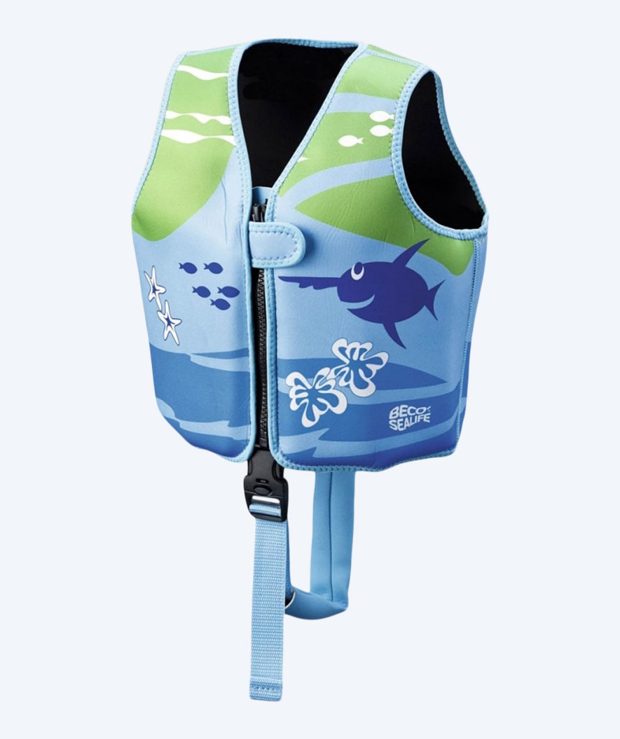 Beco Schwimmweste für Kinder (1-6) - Sealife - Hellblau/Grün