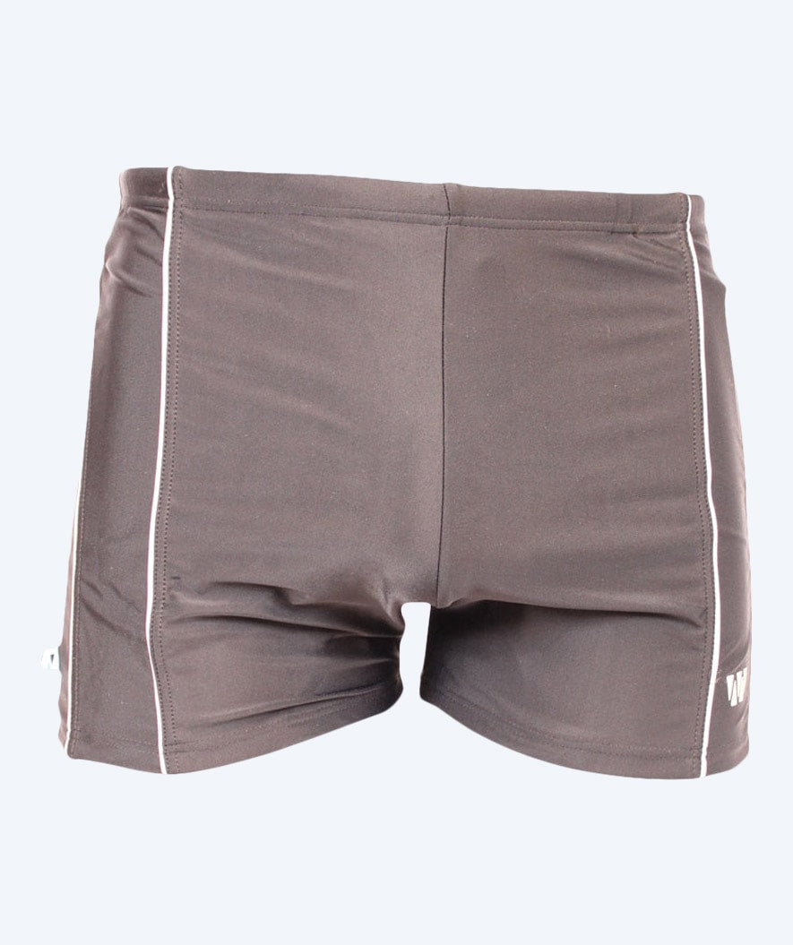 Mirou Badehose für Herren in großen Größen - 250s - Schwarz/Weiß