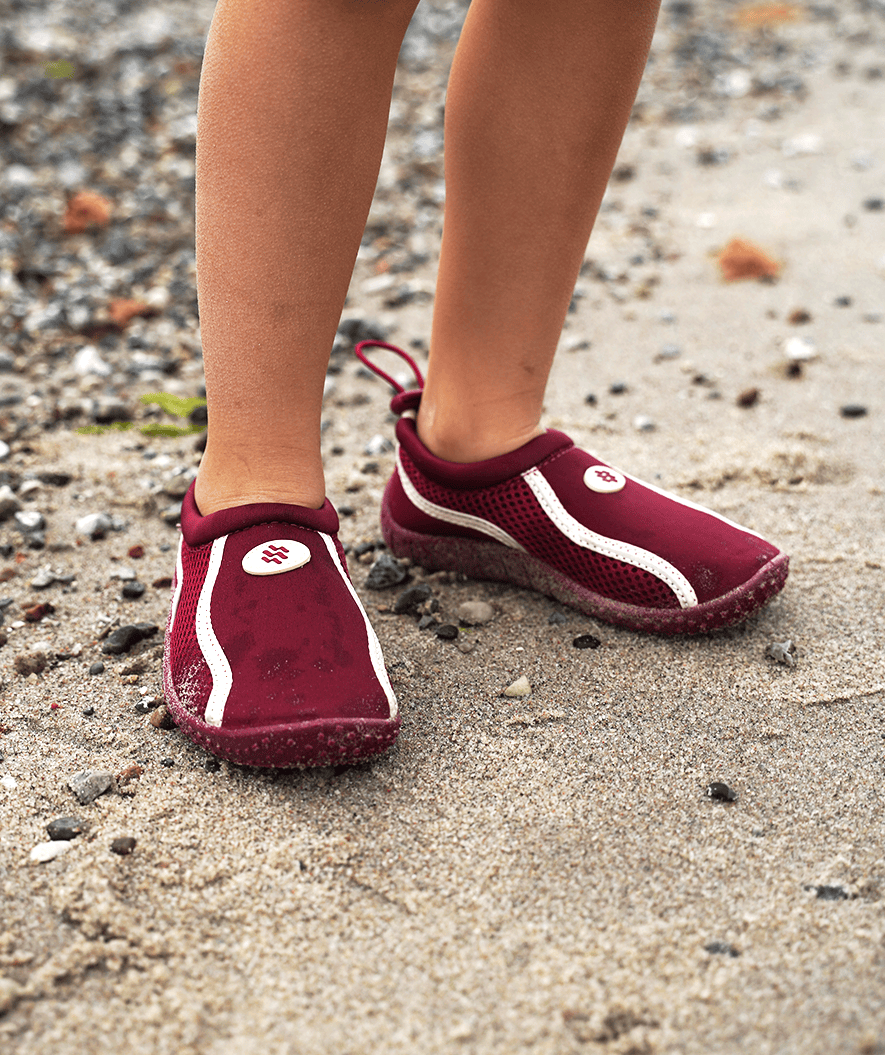 Watery Schwimmschuhe für Kinder - Spinner - Rot