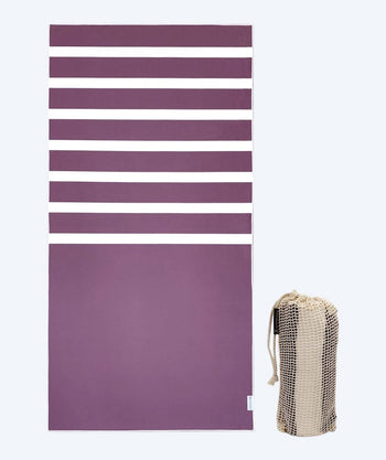 Summersand Mikrofaser Badetuch - Grape Purple (Rot)