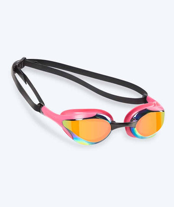 Watery Elite Schwimmbrillen - Murphy Mirror - Rosa/Gold