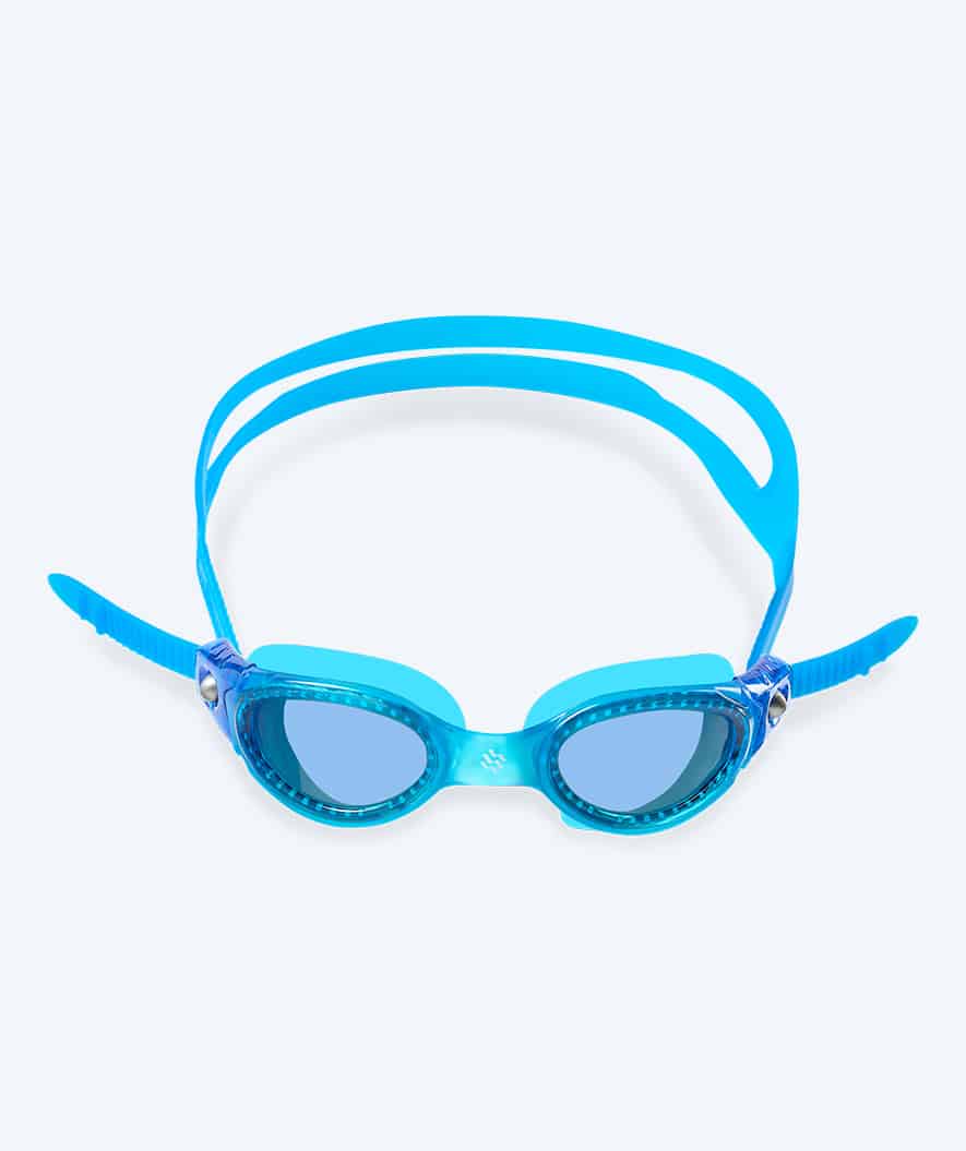 Watery Taucherbrille für Kinder - Pacific - Blau (Smoke Scheiben)