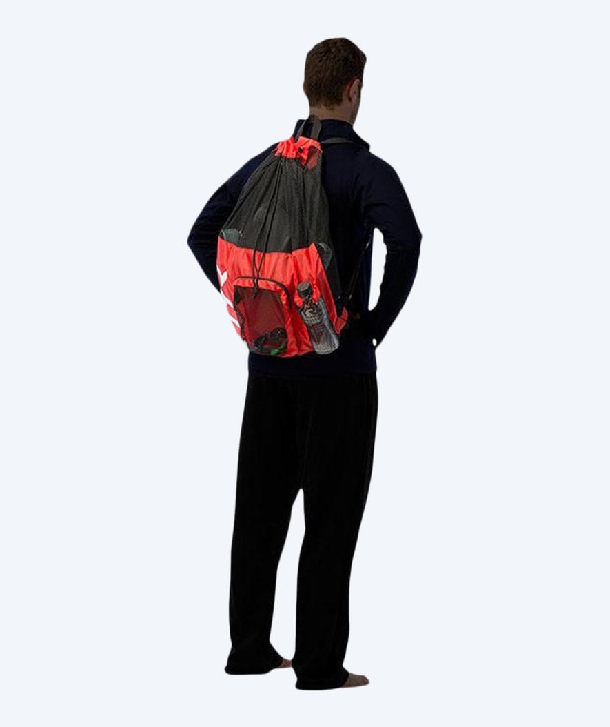 TYR Netzbeutel zum Schwimmen - Big Mesh Mummy 40L - Schwarz