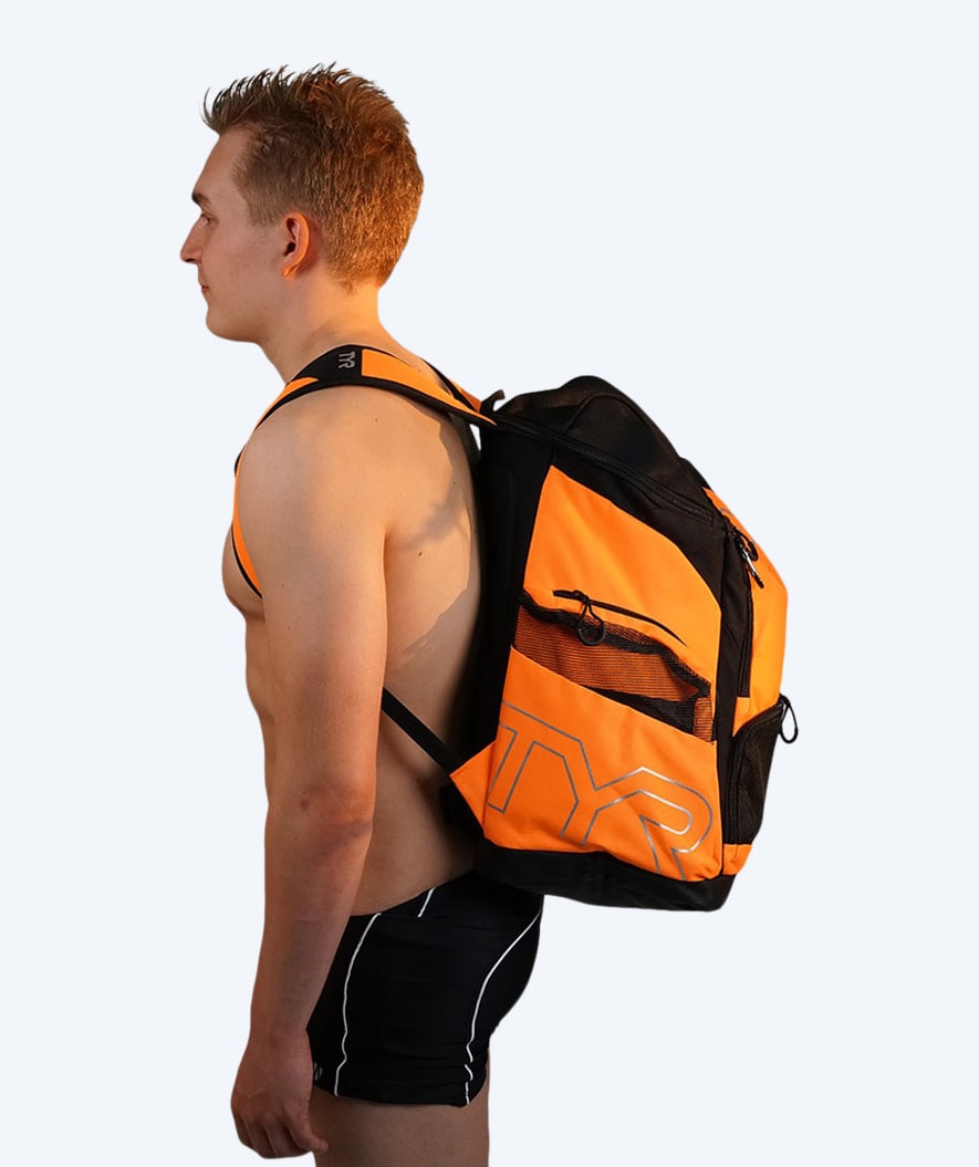 TYR Schwimmrucksack - Alliance Team 45L - Blau/Weiß