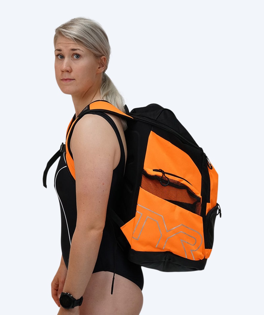 TYR Schwimmrucksack - Alliance Team 45L - Blau/Weiß