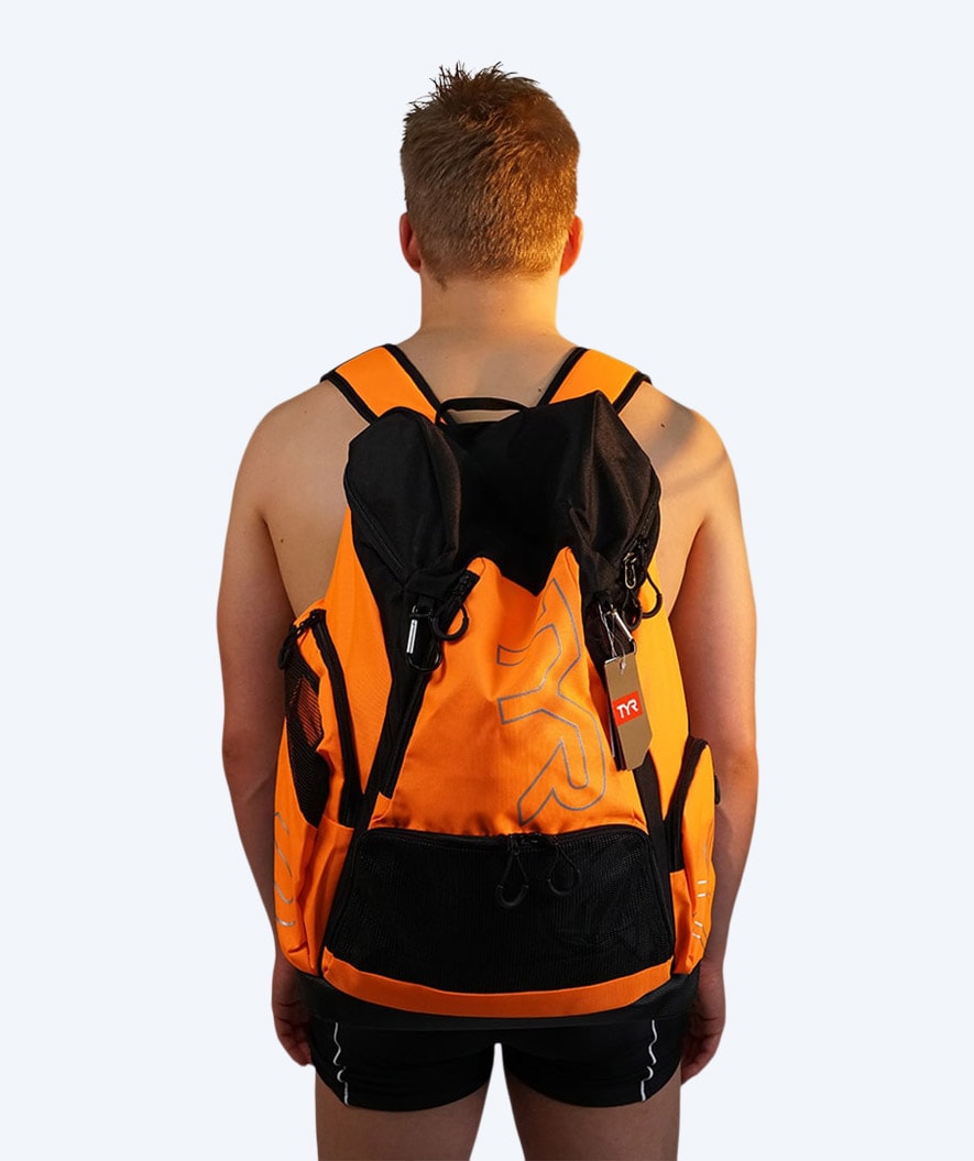 TYR Schwimmrucksack - Alliance Team 45L - Blau/Weiß
