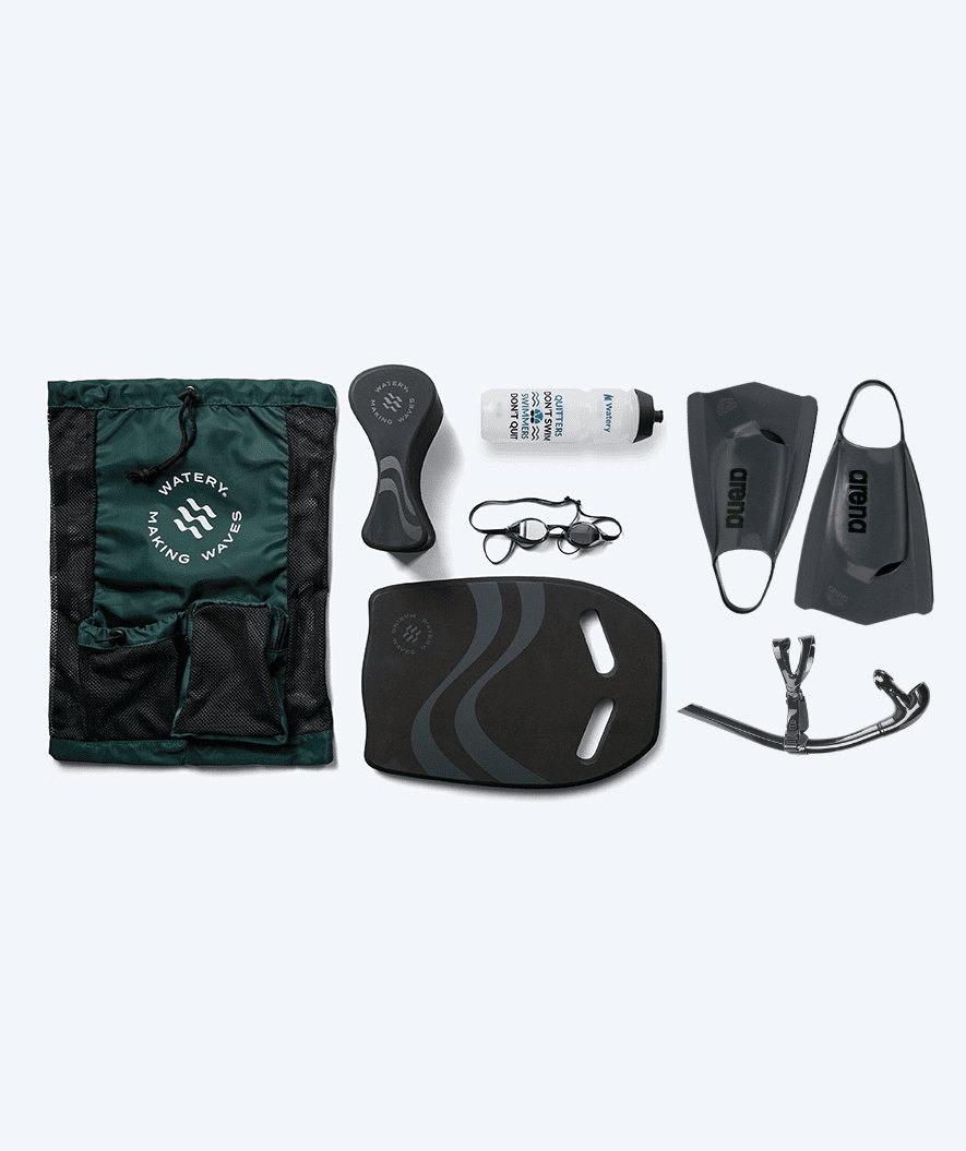 Watery Netzbeutel zum Schwimmen - Ultra Light 40L - Grün