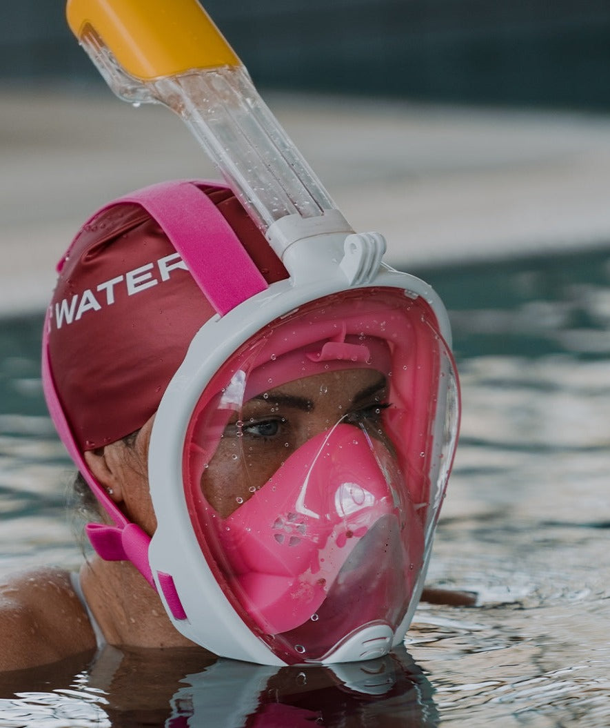 Watery Vollgesichtstauchmaske für Erwachsene - Oxygen - Schwarz