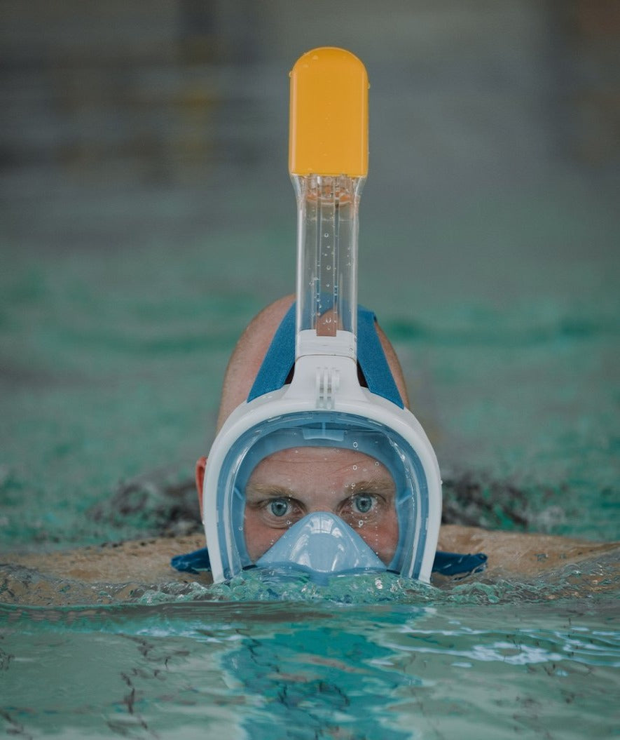 Watery Vollgesichtstauchmaske für Erwachsene - Oxygen - Schwarz