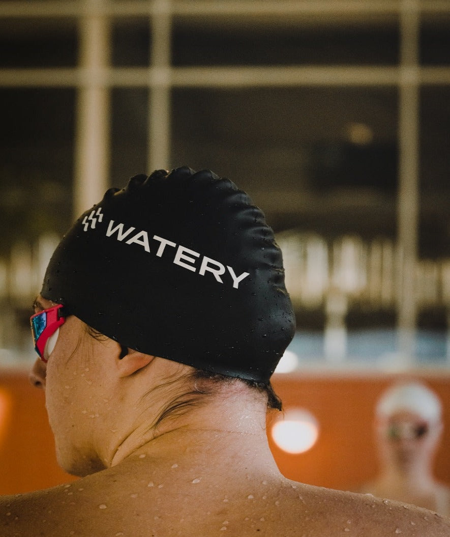 Watery Badekappe (ab 10 Jahre) - Signature - Orange
