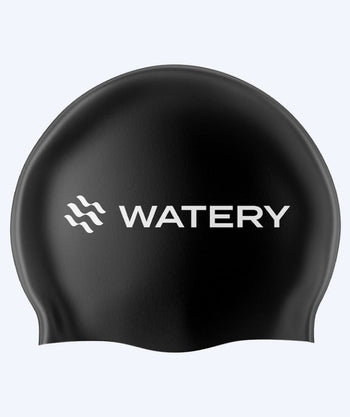 Watery Badekappe (ab 10 Jahre) - Signature - Schwarz