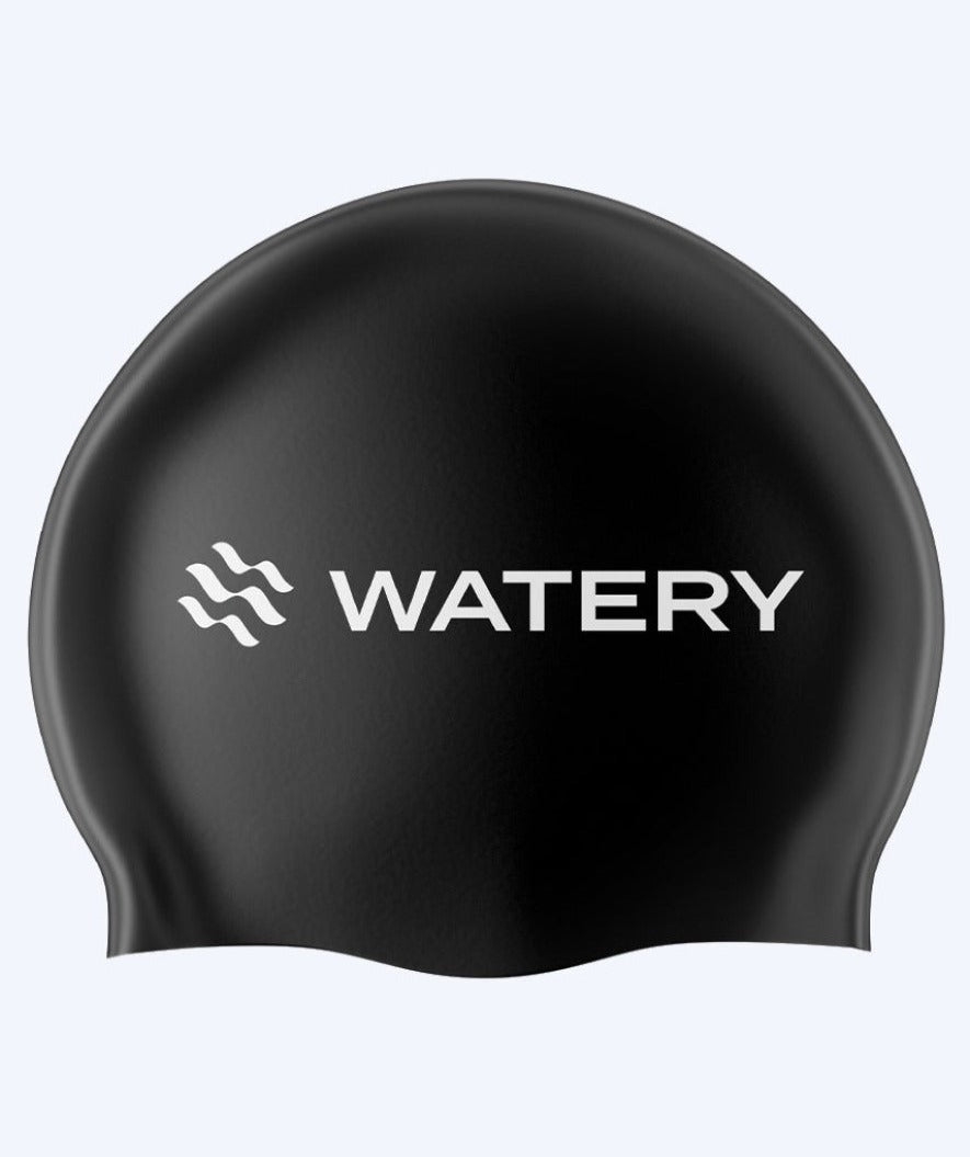 Watery Badekappe (ab 10 Jahre) - Signature - Schwarz