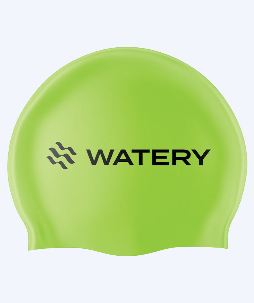 Watery Badekappe (ab 10 Jahre) - Signature - Fluo Grün