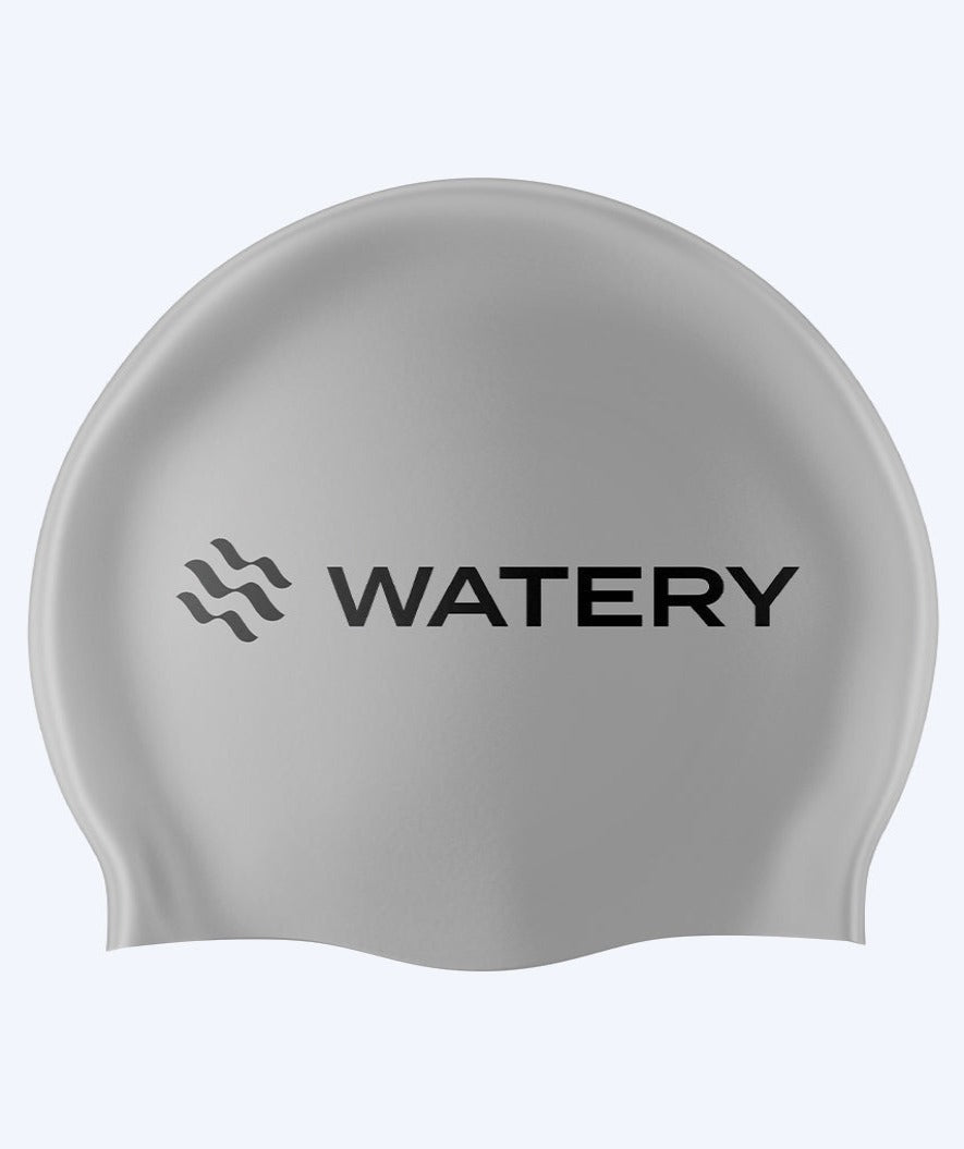 Watery Badekappe (ab 10 Jahre) - Signature - Silber