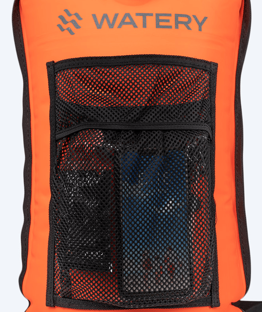 Watery Schwimmboje für Schwimmer - Pro 28L - Orange
