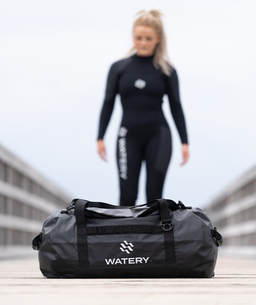 Watery wasserdichter Duffel Bag - Swim 50L - Schwarz