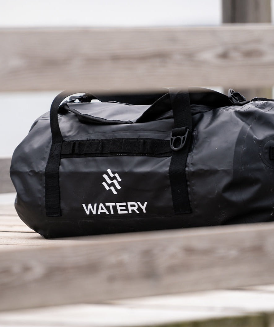 Watery wasserdichter Duffel Bag - Swim 50L - Schwarz