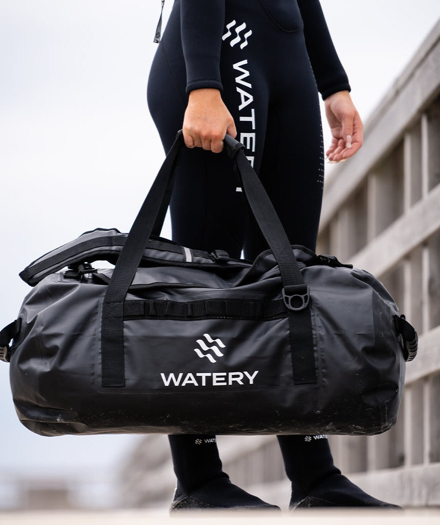 Watery wasserdichter Duffel Bag - Swim 50L - Schwarz