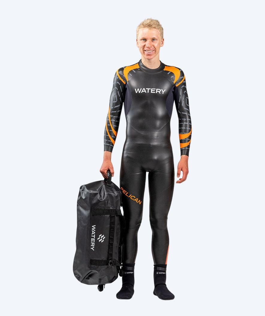 Watery wasserdichter Duffel Bag - Swim 50L - Schwarz