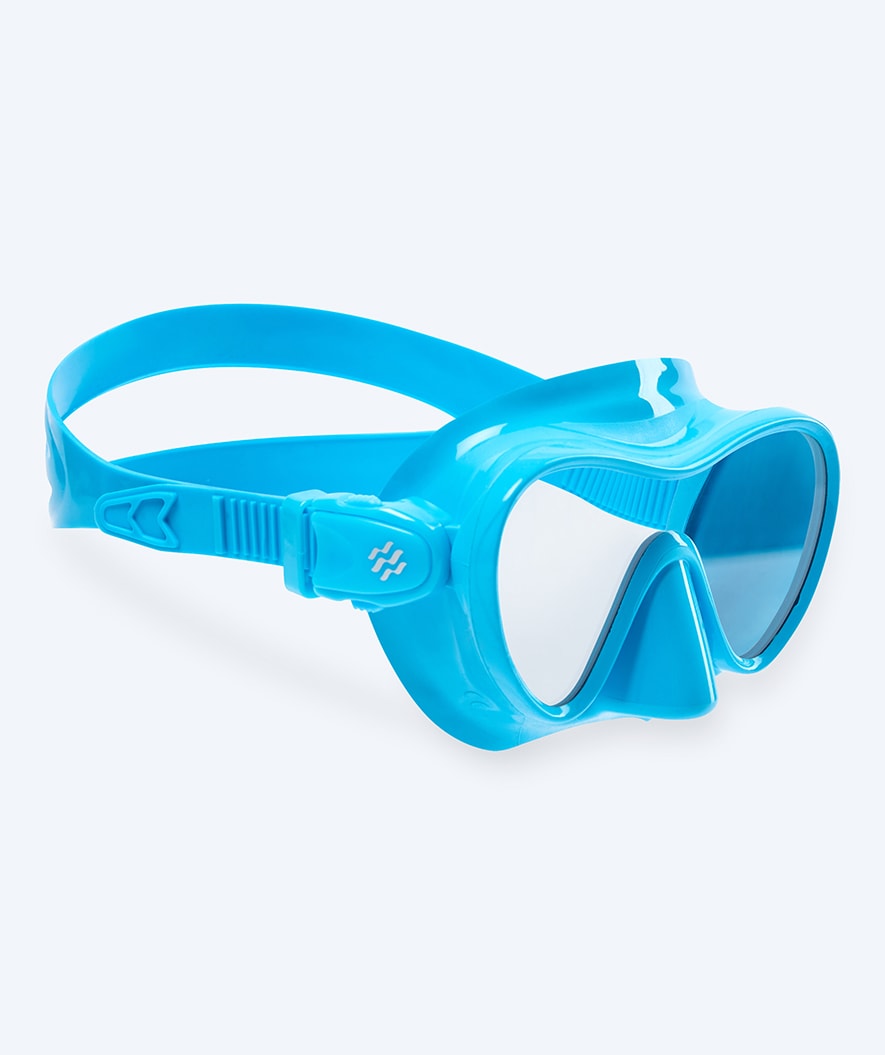 Watery Tauchmaske für Kinder (4-12) - Cliff - Hellblau