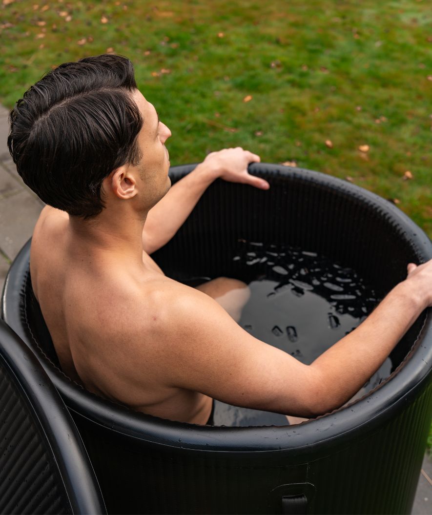 Watery aufblasbare Eiswanne - Deluxe - Schwarz